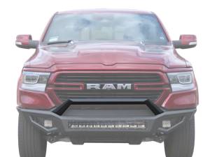 VANGUARD VGHDB-2216BK Black HD Bumper Hoop Only | Compatible with 19-24 Ram 1500 Excluding 19 Classic, Rebel Trim and 2020+ Diesel Models