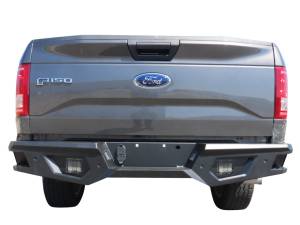 VANGUARD VGHDB-2226BK Black HD Bumper | Compatible with 15-24 Ford F-150 Accommodated Factory Hitch Receiver