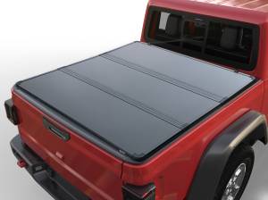 Roll Bars & Truck Bed Accessories - Tonneau Covers - Vanguard Off-Road - Vanguard Off-Road Black Hard Tri-Fold Tonneau Cover VGHT-001