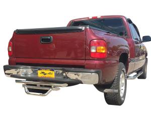 Vanguard Off-Road - VANGUARD VGPDB-1230SS VGPDB-1230SS Universal Fit for 2 inch Hitch Receivers Trailer Hitch Bumper Stainless Steel Double Layer Hitch Step - Image 3