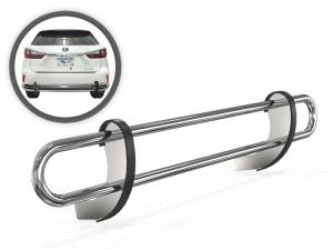 Vanguard Off-Road - Vanguard Off-Road Stainless Steel Double Tube Rear Bumper Guard VGRBG-0185-1122SS - Image 1