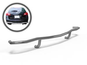 VANGUARD VGRBG-0242SS Stainless Steel Single Tube Rear Bumper Guard | Compatible with 08-19 Nissan Rogue