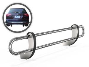 Vanguard Off-Road - VANGUARD VGRBG-0289SS Stainless Steel Double Tube Rear Bumper Guard | Compatible with 07-13 Acura MDX