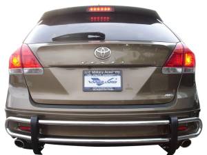 Vanguard Off-Road - Vanguard Off-Road Stainless Steel Double Tube Rear Bumper Guard VGRBG-0369SS - Image 2