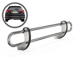 Vanguard Off-Road - VANGUARD VGRBG-0372-1806SS Stainless Steel Double Tube Rear Bumper Guard | Compatible with 16-19 Honda HR-V - Image 1