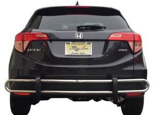 Vanguard Off-Road - VANGUARD VGRBG-0372-1806SS Stainless Steel Double Tube Rear Bumper Guard | Compatible with 16-19 Honda HR-V - Image 2
