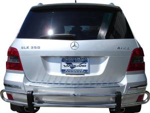 Vanguard Off-Road - VANGUARD VGRBG-0372SS Stainless Steel Double Tube Rear Bumper Guard | Compatible with 10-13 Mercedes-Benz GLK350 - Image 2