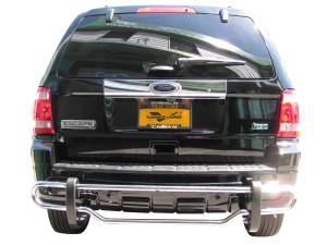 Vanguard Off-Road - Vanguard Off-Road Stainless Steel Double Tube Rear Bumper Guard VGRBG-0554SS - Image 2