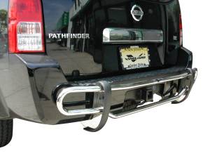 Vanguard Off-Road - Vanguard Off-Road Stainless Steel Double Tube Rear Bumper Guard VGRBG-0558SS - Image 3