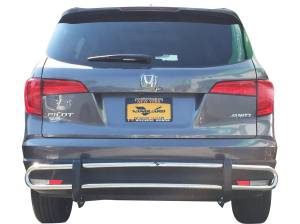 Vanguard Off-Road - Vanguard Stainless Double Tube Rear Bumper Guard Fits 16-22 Pilot - Image 2