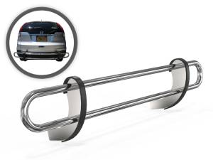 Vanguard Off-Road - Vanguard Off-Road Stainless Steel Double Tube Rear Bumper Guard VGRBG-0712-1274SS - Image 1