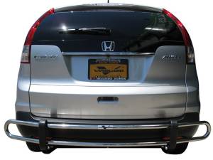 Vanguard Off-Road - VANGUARD VGRBG-0712-1340SS Stainless Steel Double Tube Rear Bumper Guard | Compatible with 17-22 Honda CR-V - Image 2
