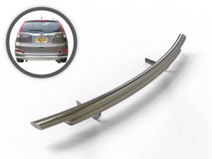 Vanguard Off-Road - Vanguard Off-Road Stainless Steel Double Layer Rear Bumper Guard VGRBG-0752-0725SS - Image 1