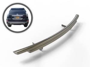 Vanguard Off-Road - Vanguard Off-Road Stainless Steel Double Layer Rear Bumper Guard VGRBG-0752-0754SS - Image 1