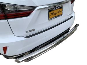 Vanguard Off-Road - Vanguard Off-Road Stainless Steel Double Layer Rear Bumper Guard VGRBG-0779-1122SS - Image 3