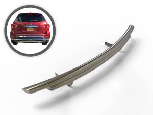 Vanguard Off-Road - Vanguard Off-Road Stainless Steel Double Layer Rear Bumper Guard VGRBG-0830SS - Image 1