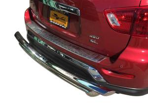 Vanguard Off-Road - Vanguard Off-Road Stainless Steel Double Layer Rear Bumper Guard VGRBG-0830SS - Image 3