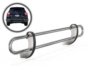 Vanguard Off-Road - VANGUARD VGRBG-0833-1158SS Stainless Steel Double Tube Rear Bumper Guard | Compatible with 14-18 Subaru Outback - Image 1