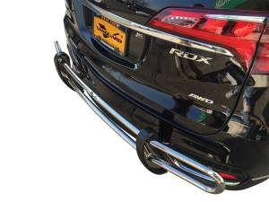 Vanguard Off-Road - VANGUARD VGRBG-0833-1983SS Stainless Steel Double Tube Rear Bumper Guard | Compatible with 19-24 Acura RDX - Image 3