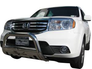 Vanguard Off-Road - Vanguard Stainless Steel Bull Bar 4.5in Cube LED Kit | Compatible with 09-15 Honda Pilot - Image 3