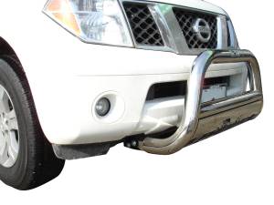 Vanguard Off-Road - Vanguard Stainless Steel Bull Bar 4.5in Cube LED Kit | Compatible with 04-10 Infiniti QX56 / 05-16 Nissan Armada Excludes Titanium models/ 04-15 Nissan Titan - Image 3