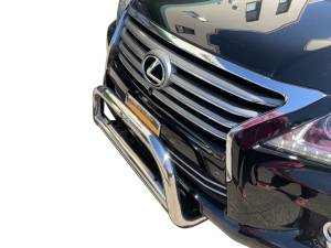 Vanguard Off-Road - VANGUARD VGUBG-0883-2014SS-RLED Stainless Steel Bull Bar 4.5in Round LED Kit | Compatible with 16-22 Lexus LX570 - Image 3