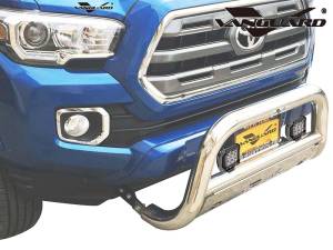 Vanguard Off-Road - Vanguard Stainless Steel Bull Bar 2.5in Cube LED Kit | Compatible with 07-16 Chrysler Town & Country / 08-18 Dodge Grand Caravan - Image 2