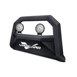 Vanguard Off-Road - Vanguard Black Powdercoat Optimus Bull Bar 4.5in Round LED Kit | Compatible with 01-06 Acura MDX / 03-08 Honda Pilot / 06-14 Honda Ridgeline - Image 1