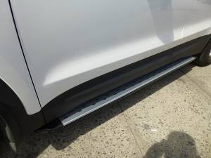 Vanguard Off-Road - Vanguard Brushed Aluminum OE Style Running Boards | Compatible with 14-18 Hyundai Santa Fe - Image 2