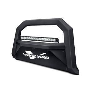 VANGUARD VGUBG-1763-1190BK-20LED Black Powdercoat Optimus Bull Bar 20in LED Kit | Compatible with 14-21 Acura MDX / 19-24 Honda Passport / 16-22 Honda Pilot / 17-24 Honda Ridgeline