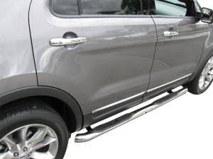 Vanguard Off-Road - Vanguard Off-Road Stainless Steel 3in Round Side Steps VGSSB-0953SS - Image 2