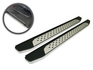 Vanguard Off-Road - Vanguard Polished Chrome F2 Style Running Boards | Compatible with 20-23 Ford Explorer - Image 1