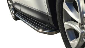 VANGUARD VGSSB-1198-1215AL Black F6 Style Running Boards | Compatible with 13-18 Toyota RAV4 Excludes TRD Models