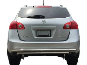 Vanguard Off-Road - VANGUARD VGRBG-0899-1169SS Stainless Steel Double Layer Rear Bumper Guard | Compatible with 08-18 Nissan Rogue / 14-15 Nissan Rogue Select - Image 2