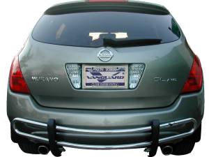 Vanguard Off-Road - VANGUARD VGRBG-0938SS Stainless Steel Double Tube Rear Bumper Guard | Compatible with 03-08 Nissan Murano - Image 2