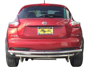 Vanguard Off-Road - VANGUARD VGRBG-1018-0745SS Stainless Steel Double Layer Rear Bumper Guard | Compatible with 11-17 Nissan Juke Excludes Nismo Models - Image 2