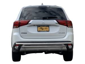 Vanguard Off-Road - VANGUARD VGRBG-1018-0837SS Stainless Steel Double Layer Rear Bumper Guard | Compatible with 14-22 Mitsubishi Outlander / 14-22 Mitsubishi Outlander Sport - Image 2