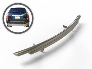 Vanguard Off-Road - VANGUARD VGRBG-1018-1117SS Stainless Steel Double Layer Rear Bumper Guard | Compatible with 10-17 Chevrolet Equinox / 10-17 GMC Terrain - Image 1