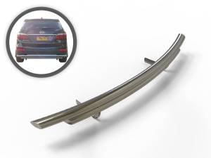 Vanguard Off-Road - Vanguard Off-Road Stainless Steel Double Layer Rear Bumper Guard VGRBG-1018-1120SS - Image 1