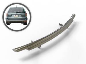 Vanguard Off-Road - Vanguard Off-Road Stainless Steel Double Layer Rear Bumper Guard VGRBG-1018-1158SS - Image 1