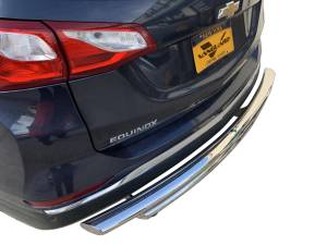 Vanguard Off-Road - VANGUARD VGRBG-1018-1924SS Stainless Steel Double Layer Rear Bumper Guard | Compatible with 16-22 Cadillac XT5 - Image 2