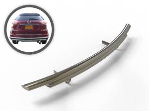 Vanguard Off-Road - Vanguard Stainless Steel Double Layer Rear Bumper Guard compatible with 22-23 Mitsubishi Outlander - Image 1