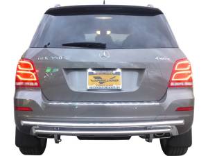 Vanguard Off-Road - [PRESALE] VANGUARD VGRBG-1031-1164SS Stainless Steel Double Layer Rear Bumper Guard | Compatible with 14-15 Mercedes-Benz GLK350 - Image 2