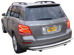 Vanguard Off-Road - [PRESALE] VANGUARD VGRBG-1031-1164SS Stainless Steel Double Layer Rear Bumper Guard | Compatible with 14-15 Mercedes-Benz GLK350 - Image 3