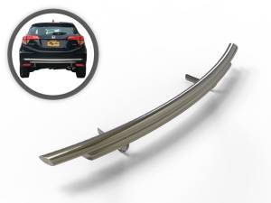 Vanguard Off-Road - Vanguard Off-Road Stainless Steel Double Layer Rear Bumper Guard VGRBG-1031-1806SS - Image 1