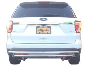 Vanguard Off-Road - VANGUARD VGRBG-1031SS Stainless Steel Double Layer Rear Bumper Guard | Compatible with 11-19 Ford Explorer - Image 2