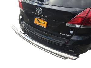 Vanguard Off-Road - Vanguard Off-Road Stainless Steel Double Layer Rear Bumper Guard VGRBG-1037SS - Image 3