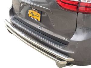 Vanguard Off-Road - Vanguard Off-Road Stainless Steel Double Layer Rear Bumper Guard VGRBG-1039-2263SS - Image 3