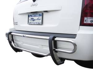 Vanguard Off-Road - Vanguard Off-Road Stainless Steel Double Tube Rear Bumper Guard VGRBG-1047SS - Image 3