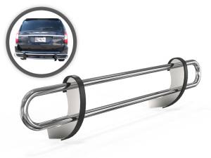 Vanguard Off-Road - Vanguard Off-Road Stainless Steel Double Tube Rear Bumper Guard VGRBG-1260SS - Image 1